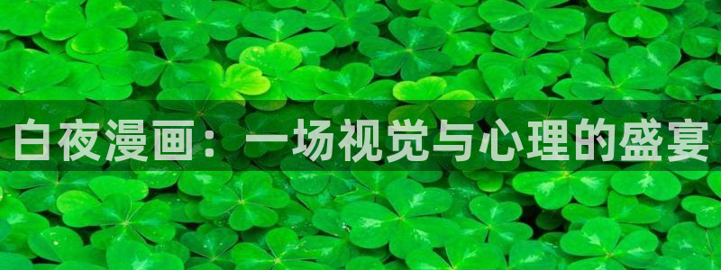 白夜漫画：一场视觉与心理的盛宴