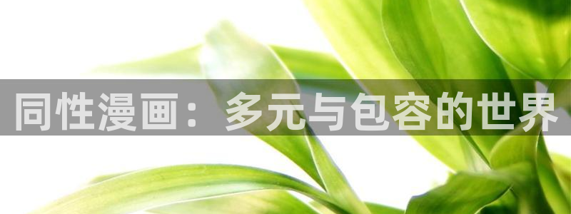 虫虫漫画正版入口在哪里：同性漫画：多元与包容的世界